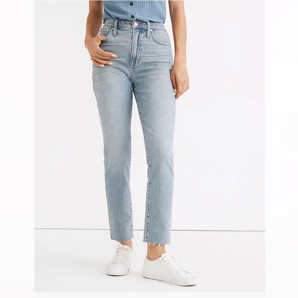 Madewell Curvy Perfect Vintage Jeans In Ellicott Wash